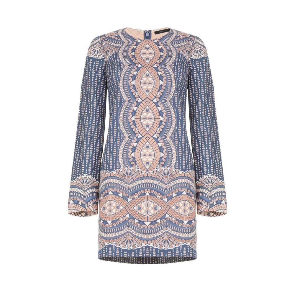 BCBG MAXAZRIA Drk Ink Combo Allina Print